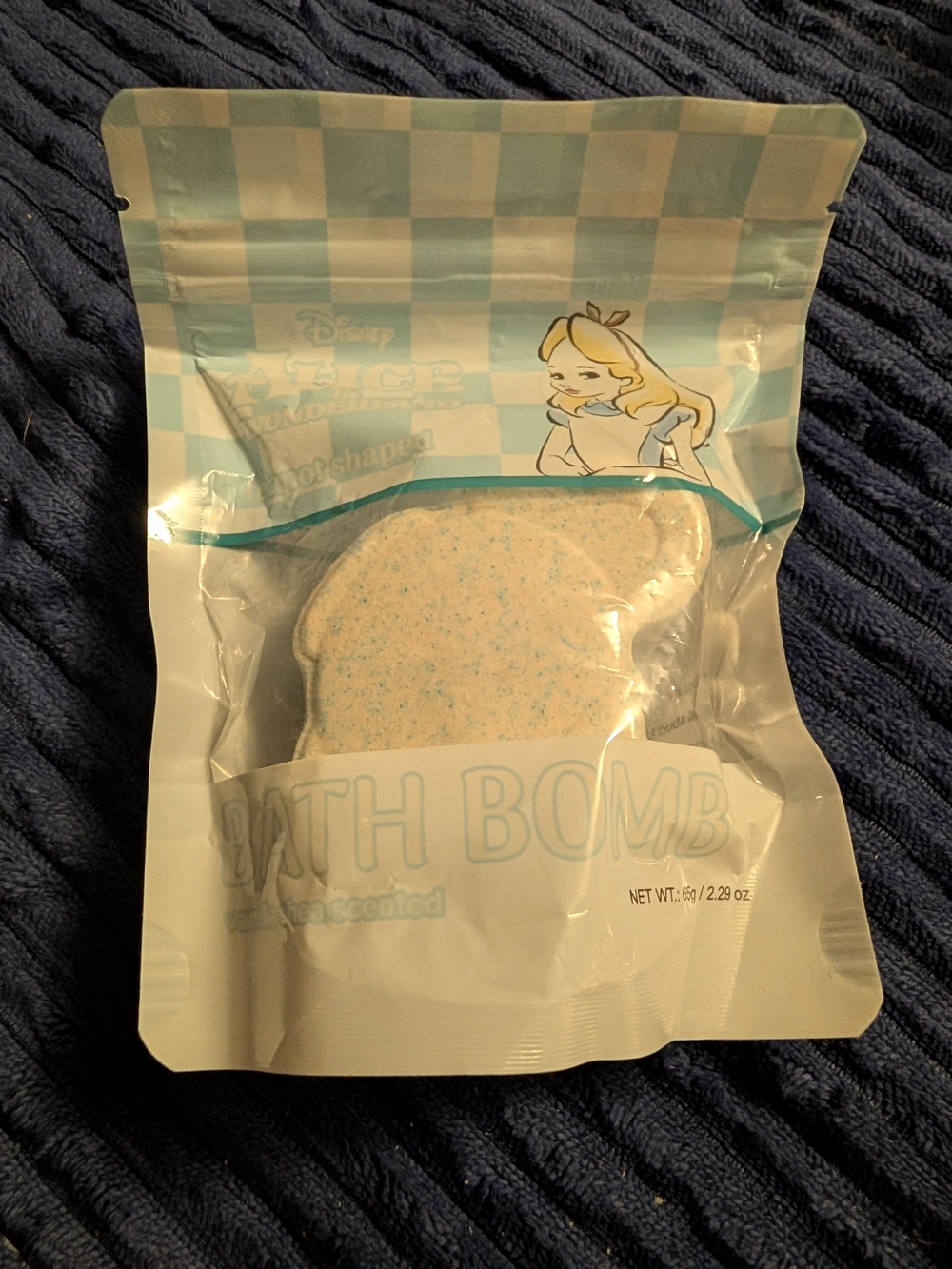 Disney Alice Blue Bath Bomb - Scented Womenβs Bath & Body